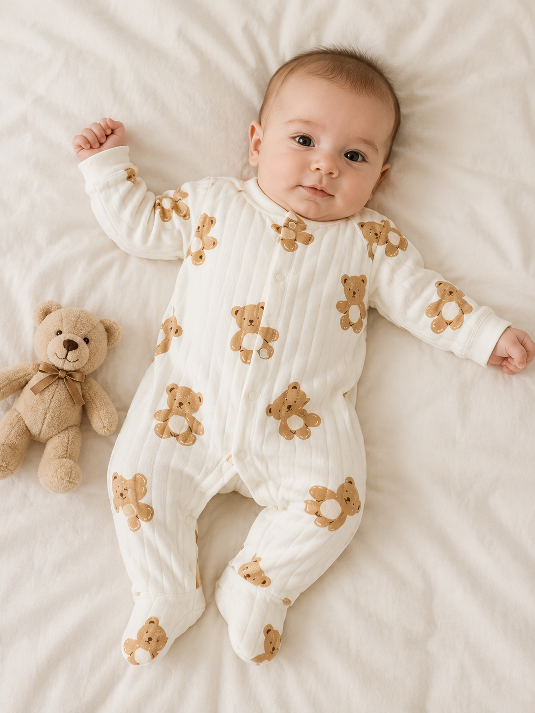 Printed Cotton Baby Romper