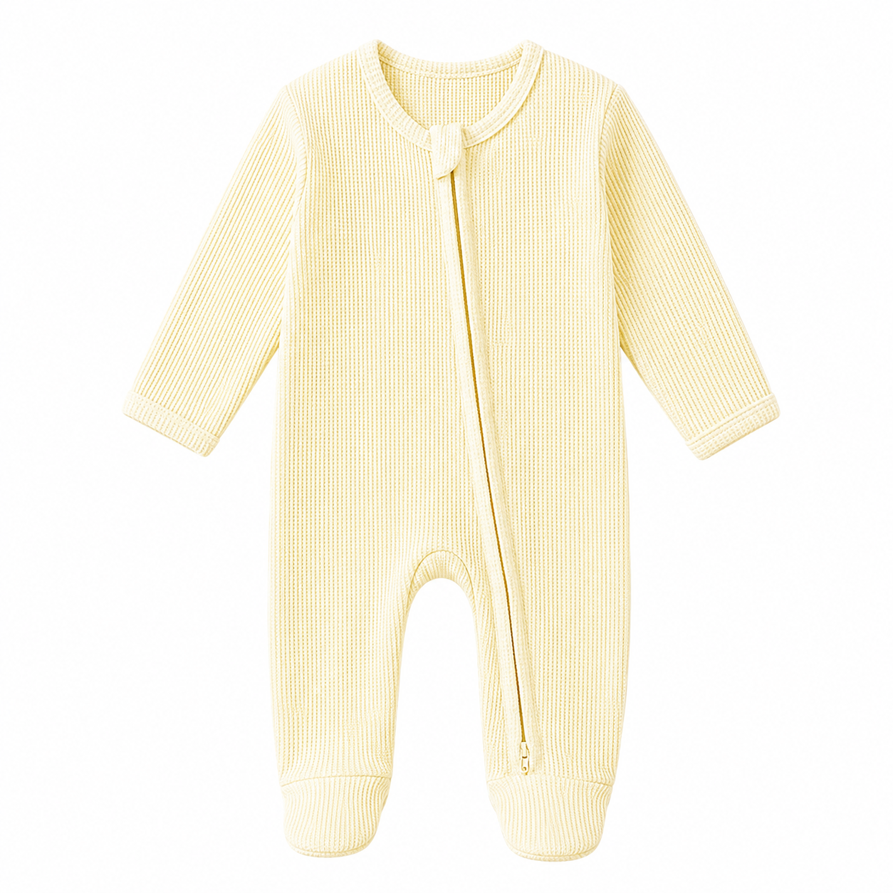 Waffle Cotton Baby Romper
