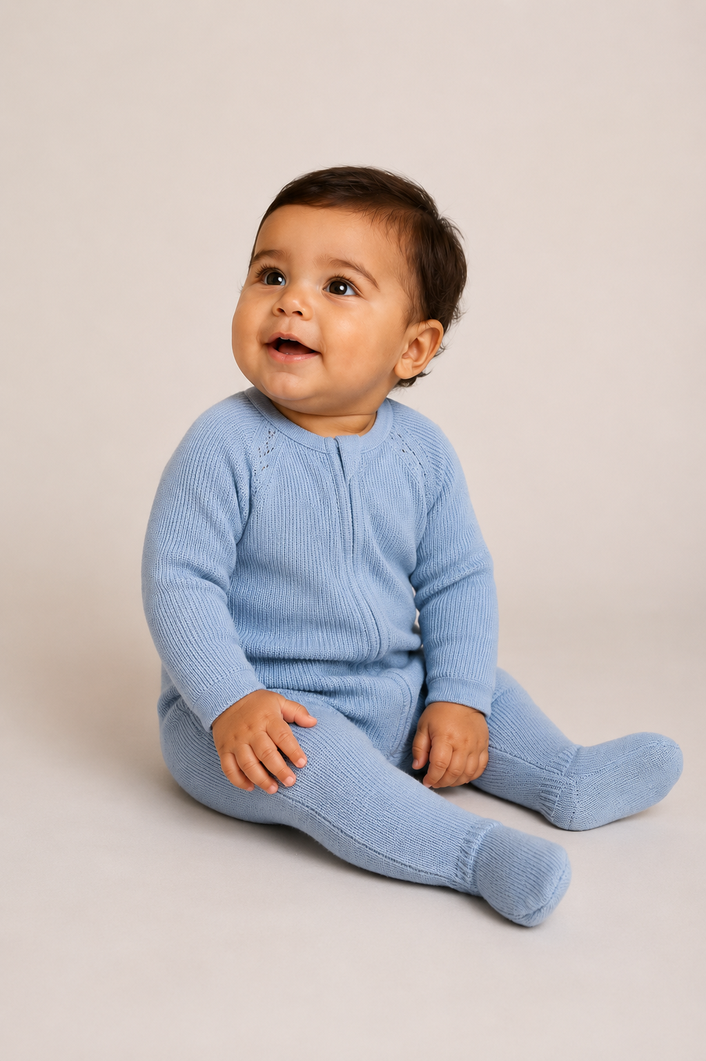 Waffle Cotton Baby Romper