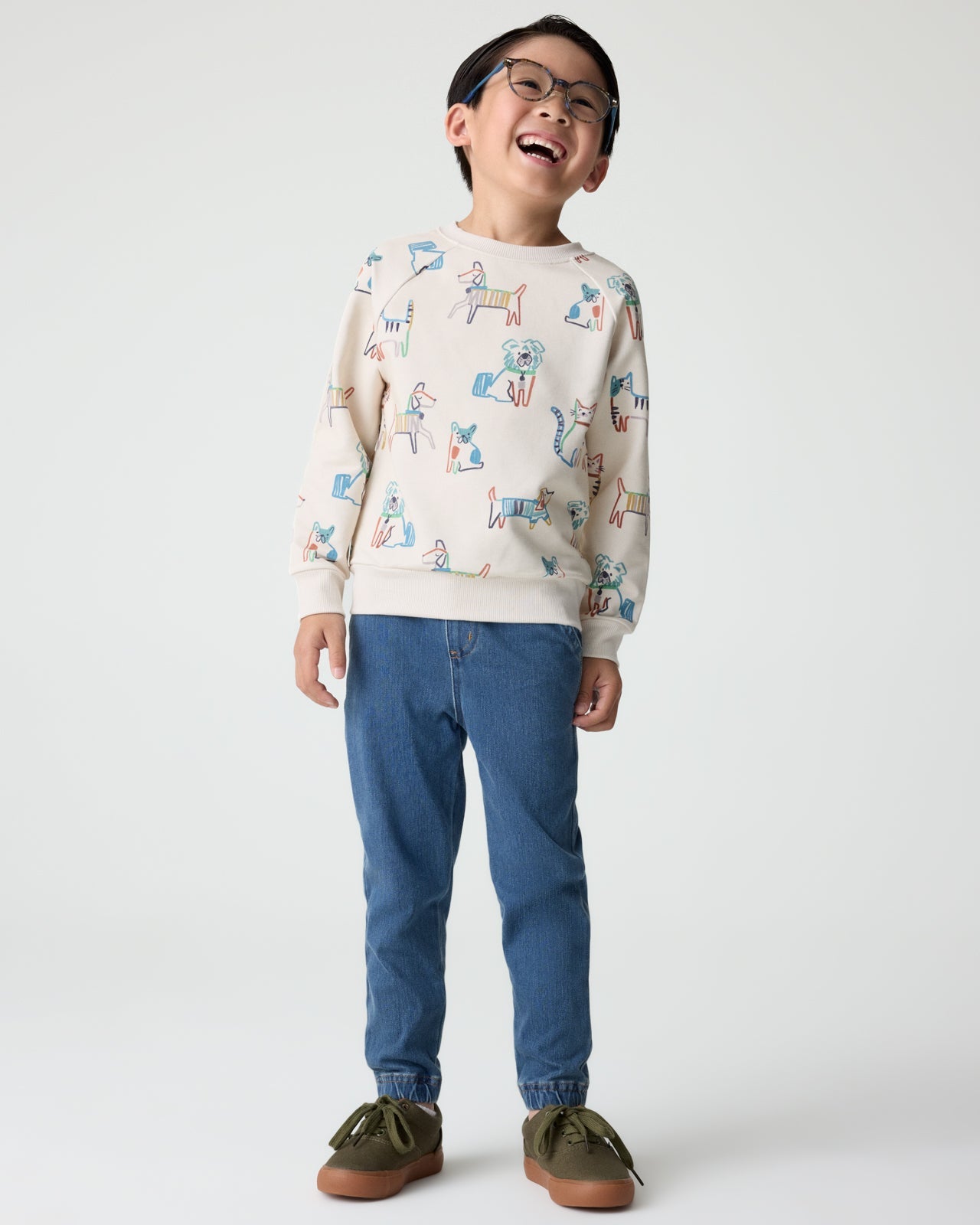 Whiskers & Wags Crewneck Sweatshirt