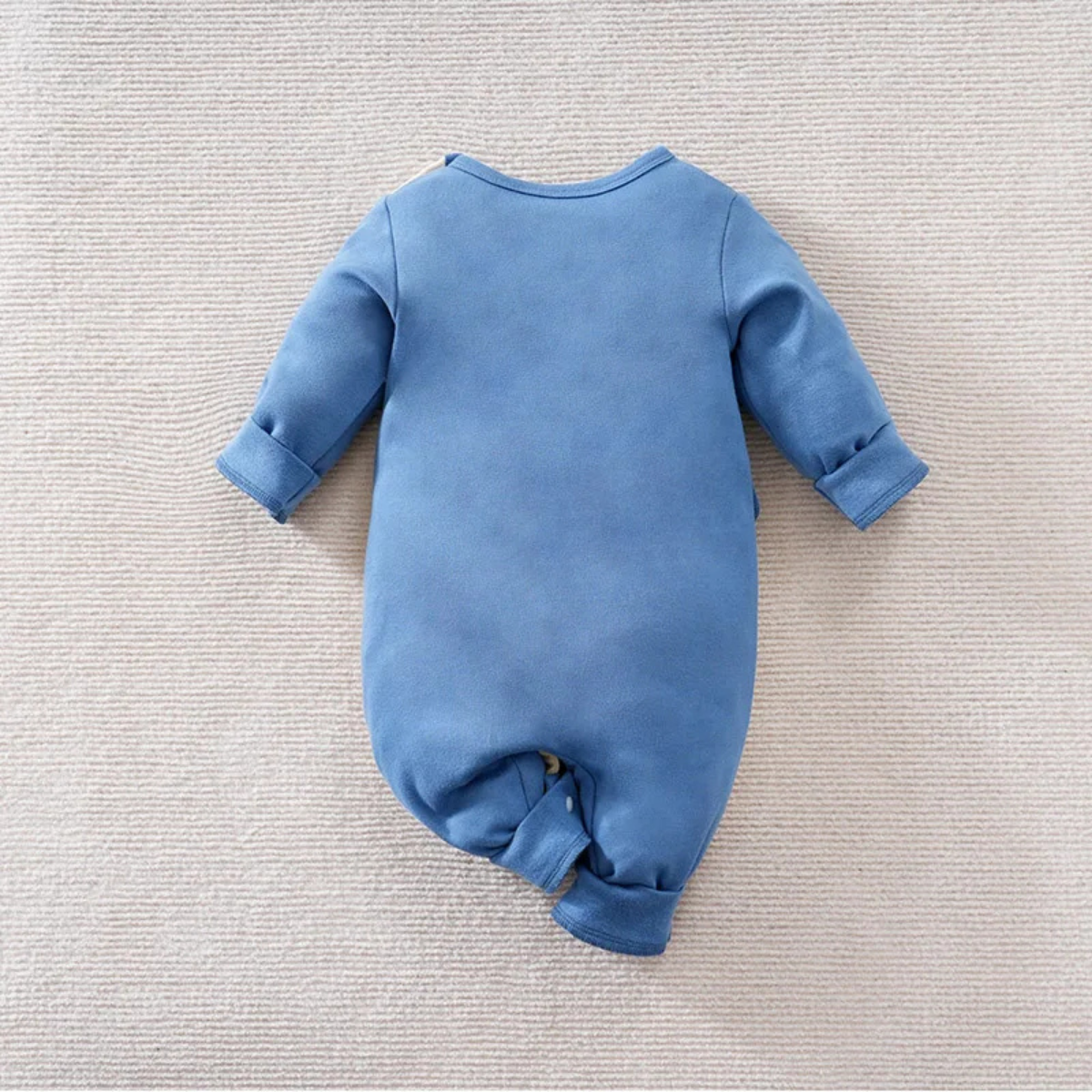 Elephant Print Baby Romper