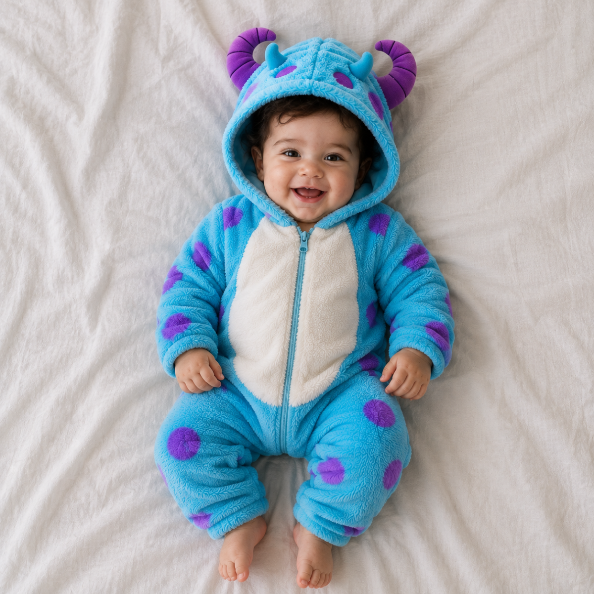 Cozy Animal Fleece Jumpsuit