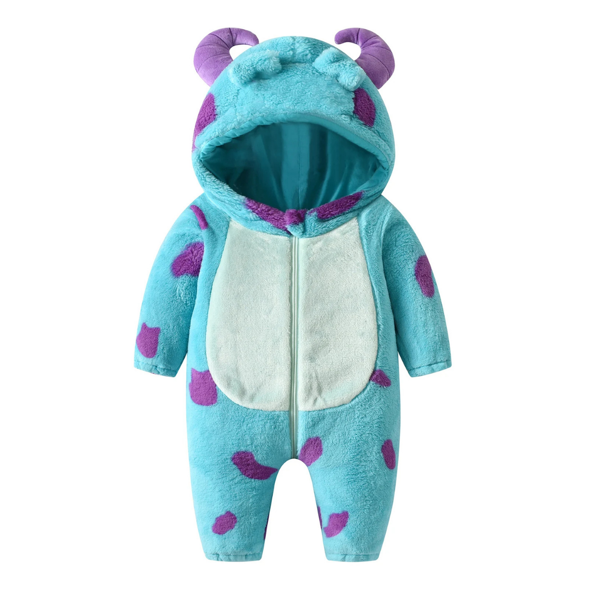Cozy Animal Fleece Jumpsuit