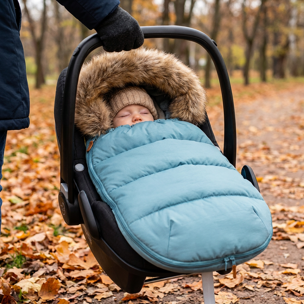 Cozy Puffer Stroller Bunting Bag