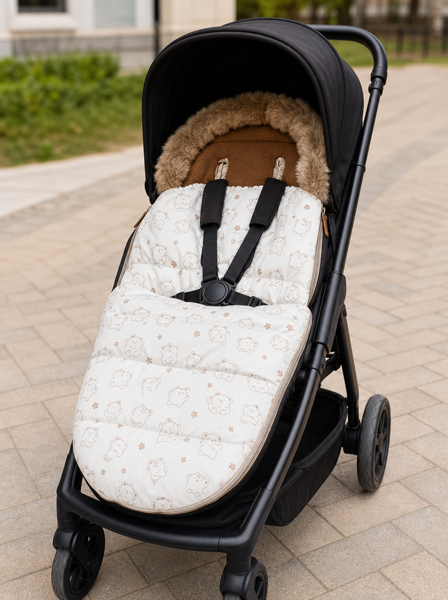 Cozy Puffer Stroller Bunting Bag