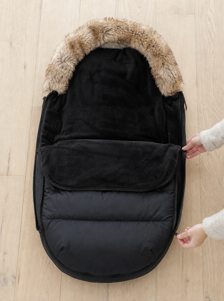 Cozy Puffer Stroller Bunting Bag