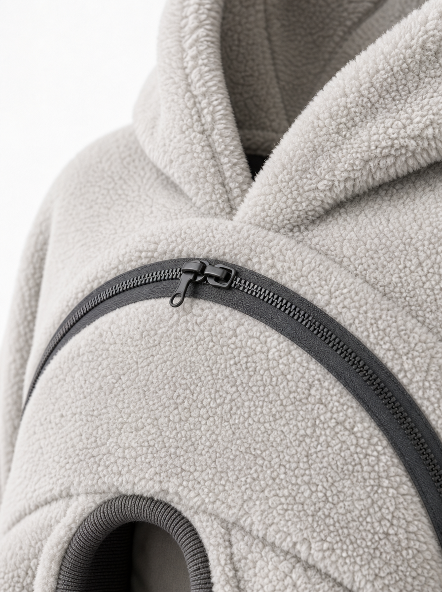 Women's Fleece Babywearing Hoodie