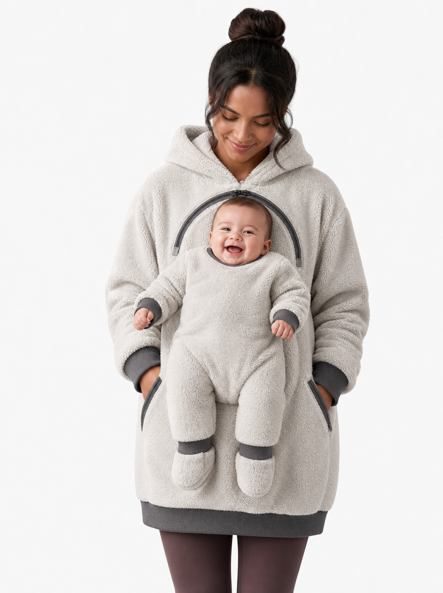 Women's Fleece Babywearing Hoodie
