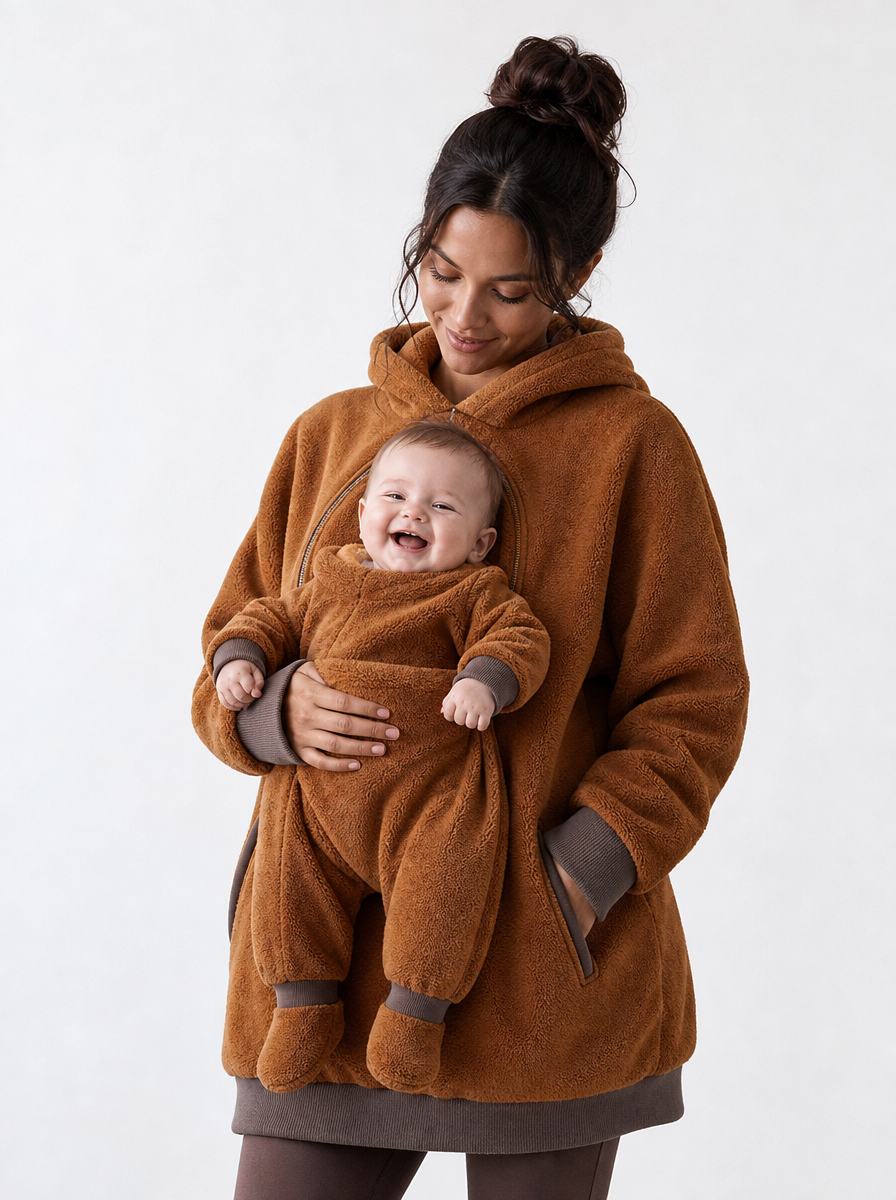 Women's Fleece Babywearing Hoodie
