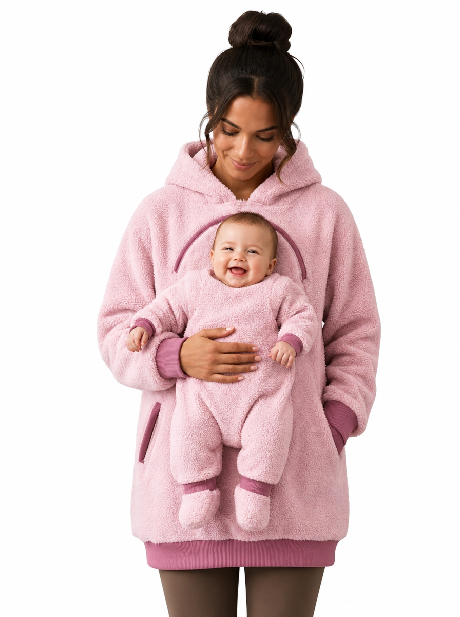 Women's Fleece Babywearing Hoodie