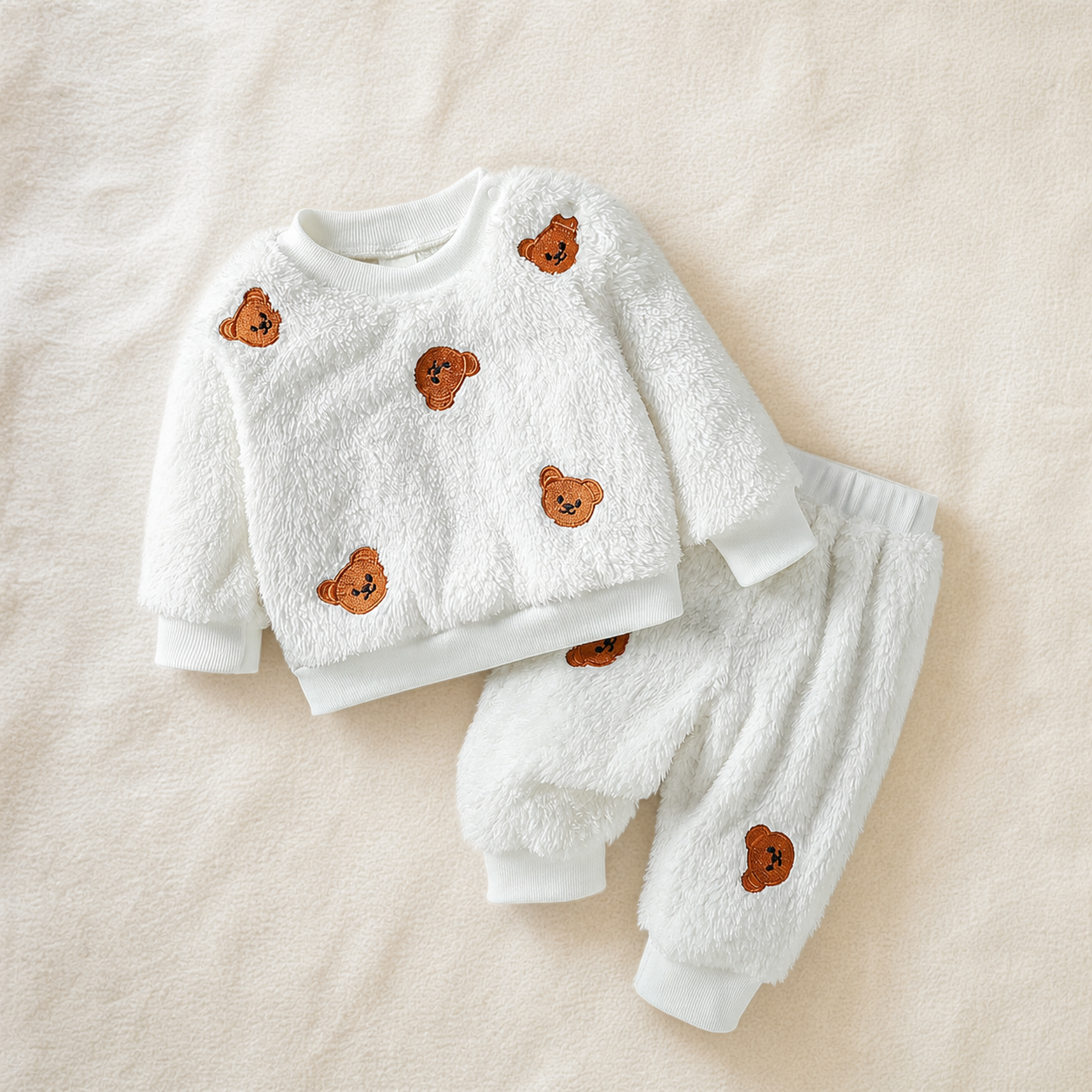 Cozy Bear Fleece Set