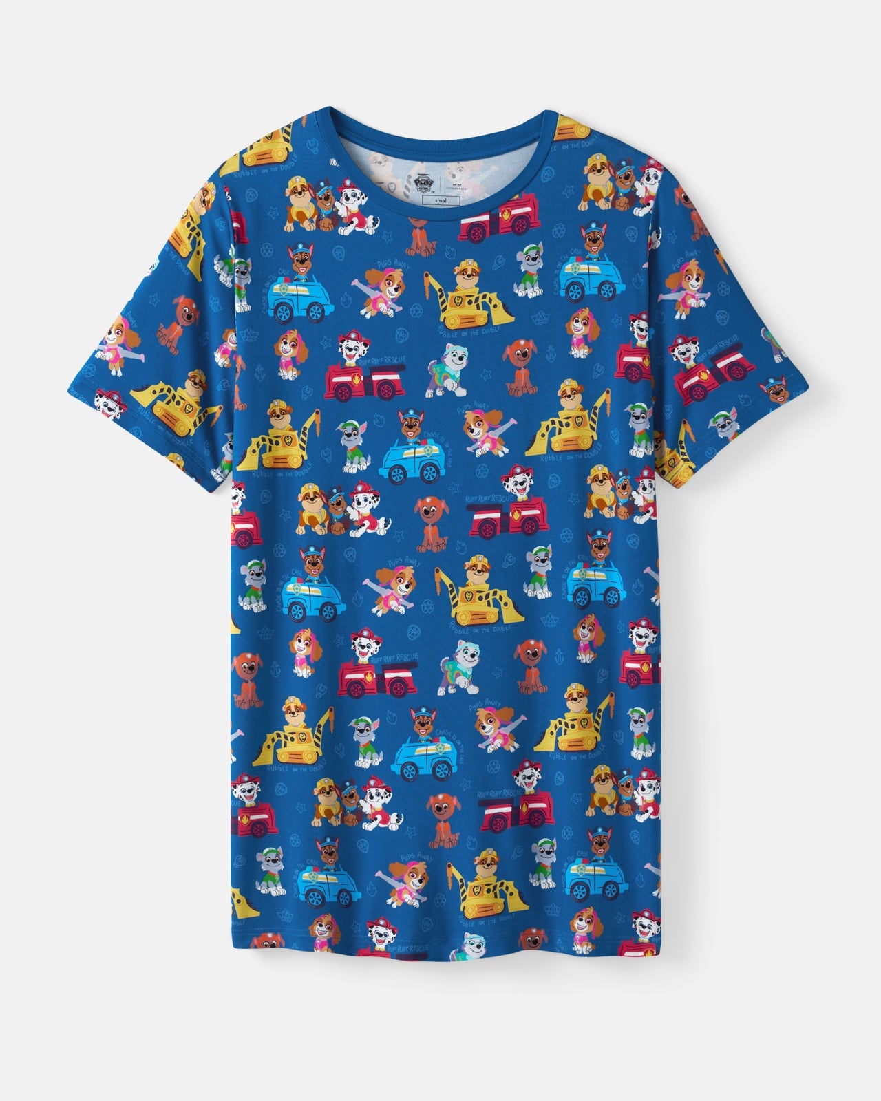 PAW Patrol Adventure Bay Heroes Men's Short Sleeve Pajama Top