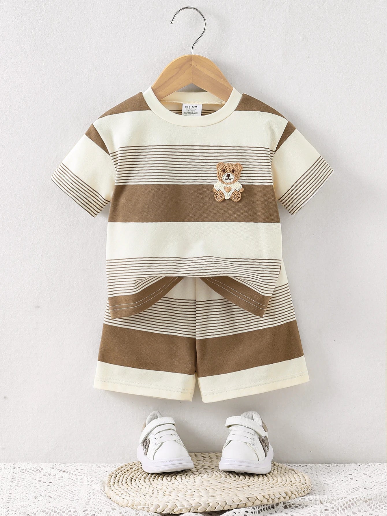 Baby Knit T-Shirt & Shorts Set