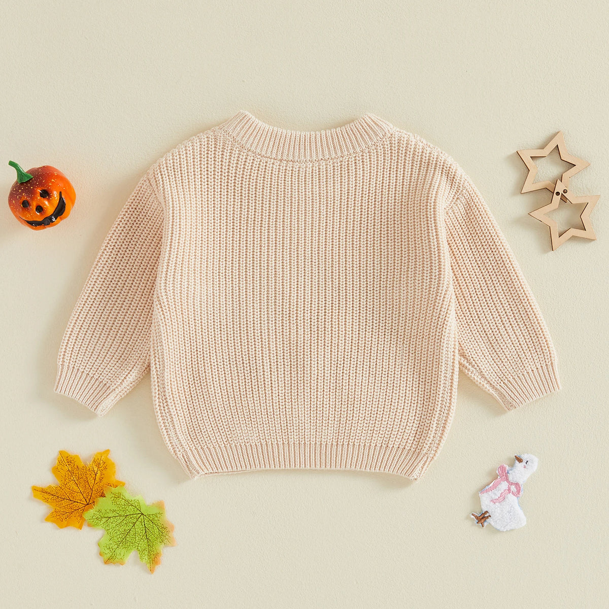 Kids Halloween Pumpkin & Ghost Sweater