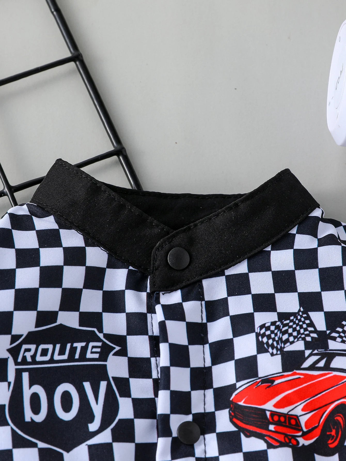 Baby Racer Denim Overalls