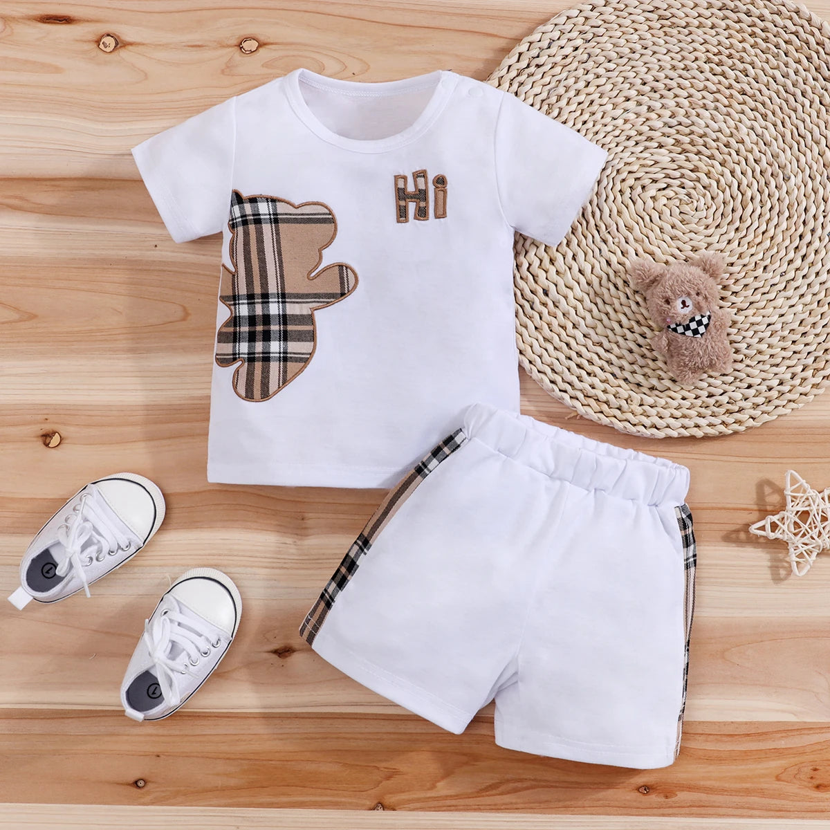 Bear T-Shirt & Shorts Set