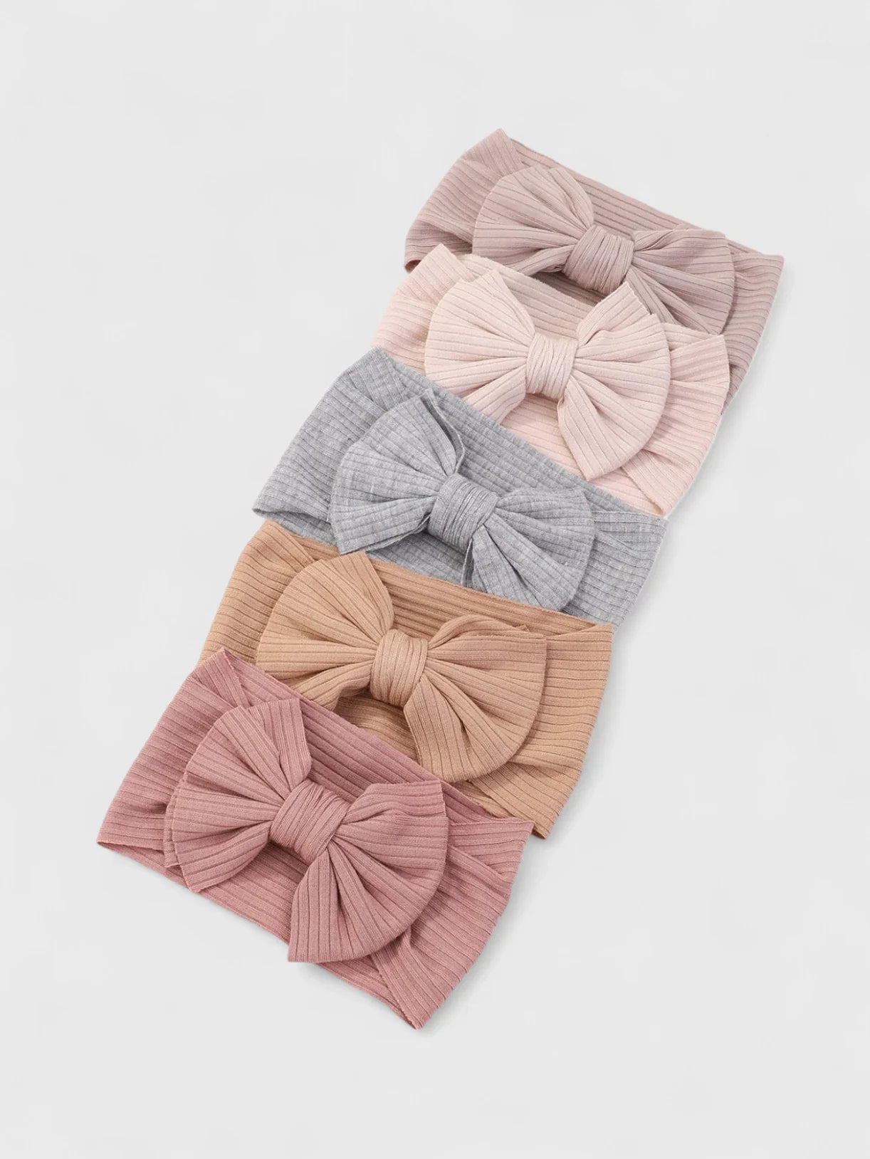 5 Pc Baby Girl Wide Headband