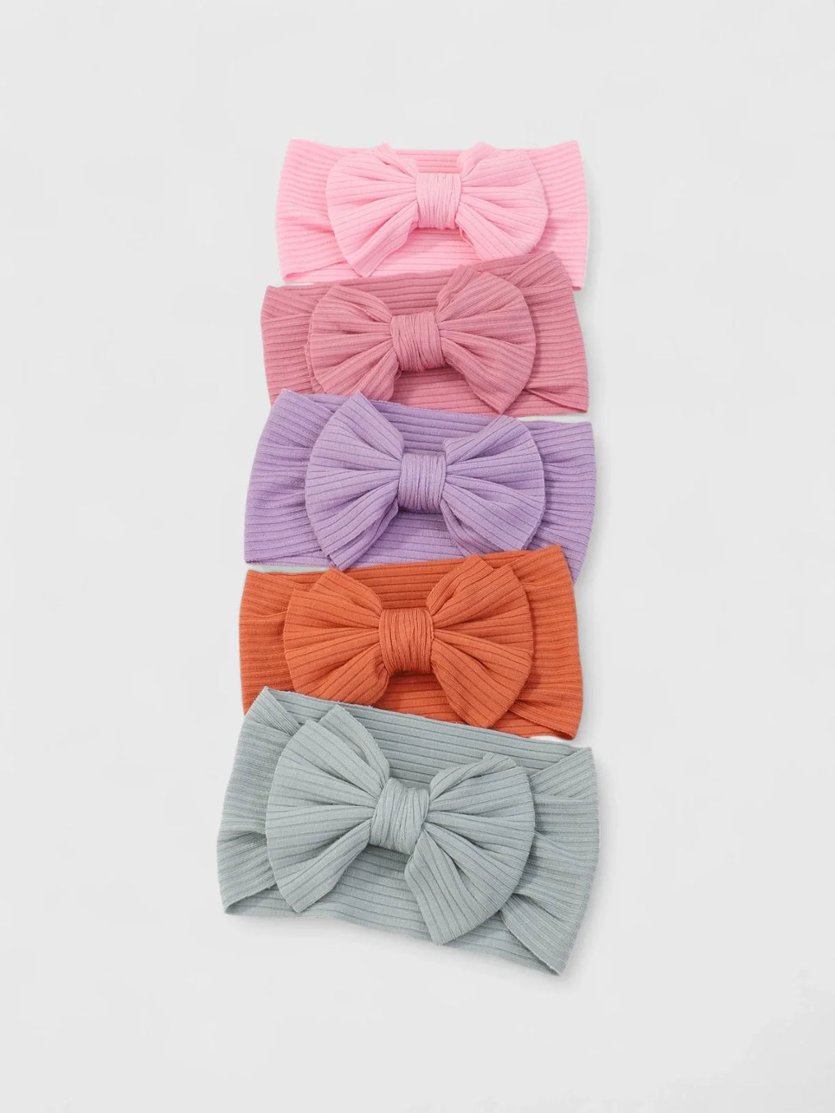 5 Pc Baby Girl Wide Headband
