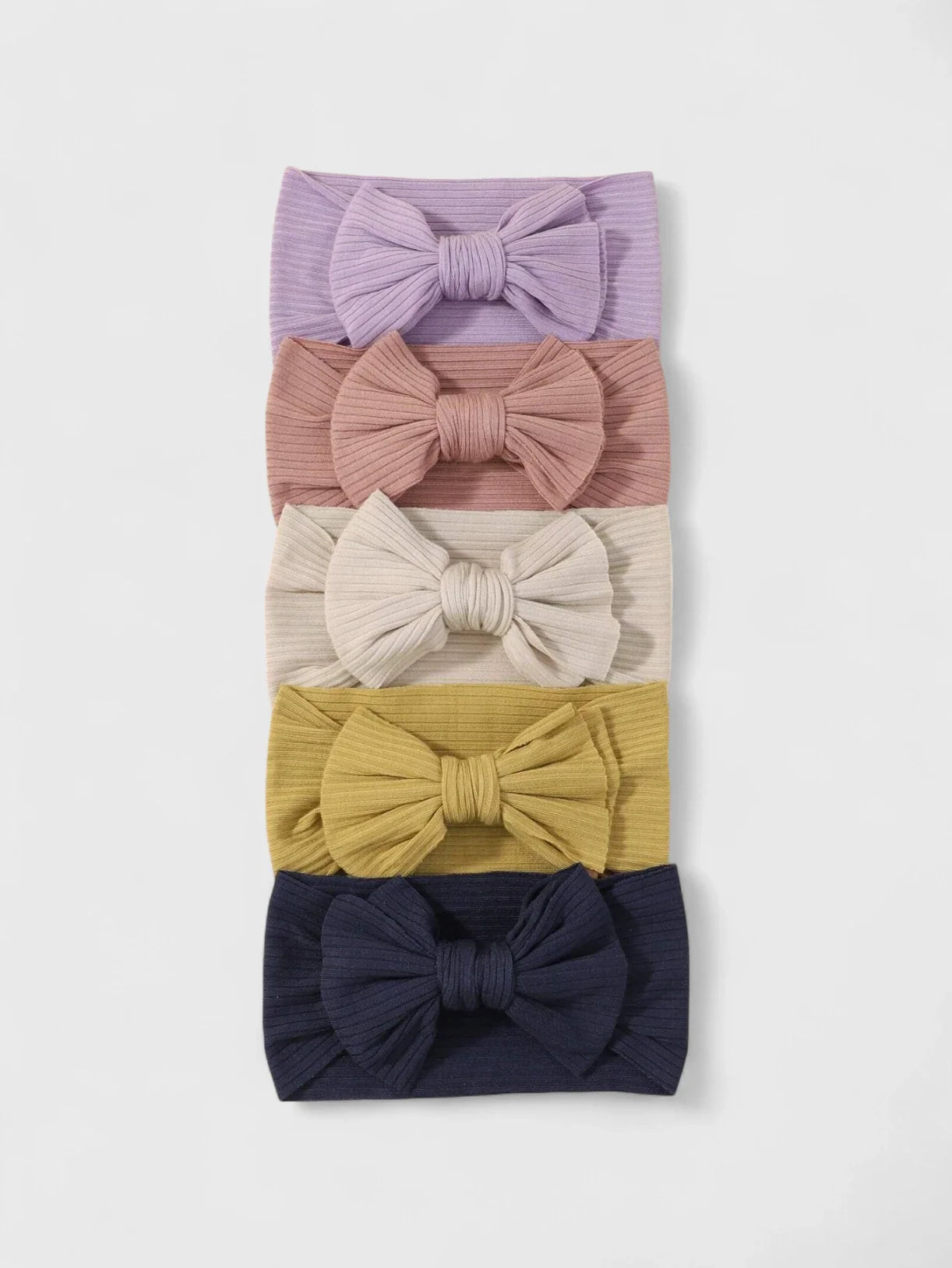 5 Pc Baby Girl Wide Headband