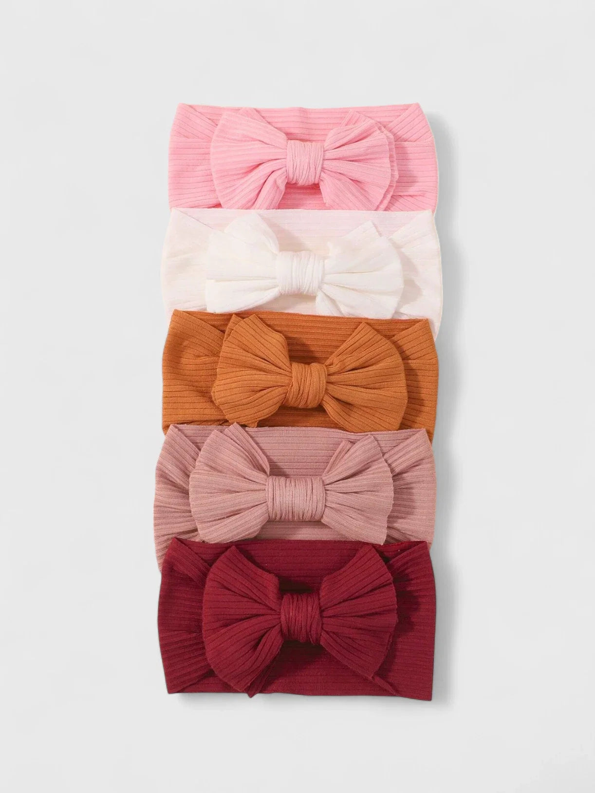 5 Pc Baby Girl Wide Headband