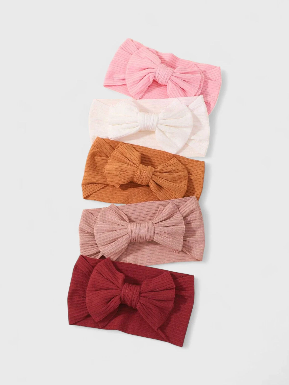 5 Pc Baby Girl Wide Headband