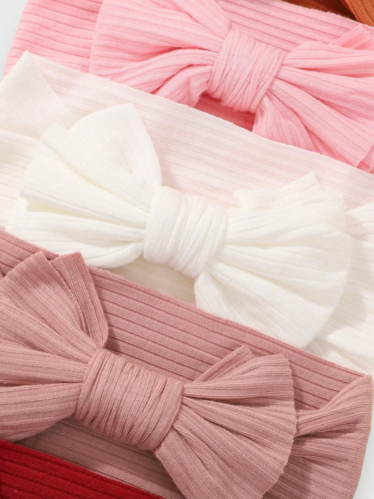 5 Pc Baby Girl Wide Headband
