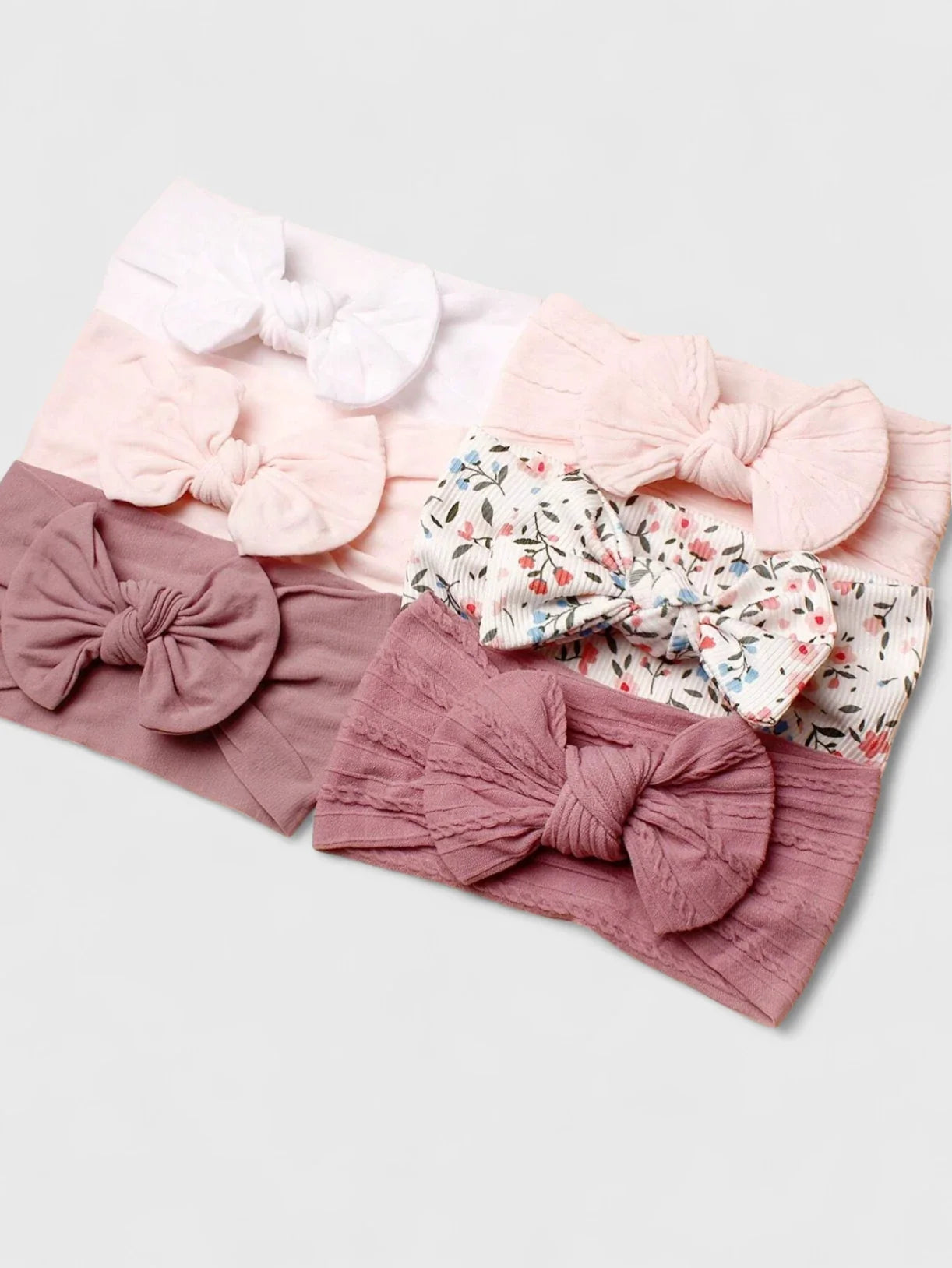 Pc Baby Girl Ribbed Wide Headband
