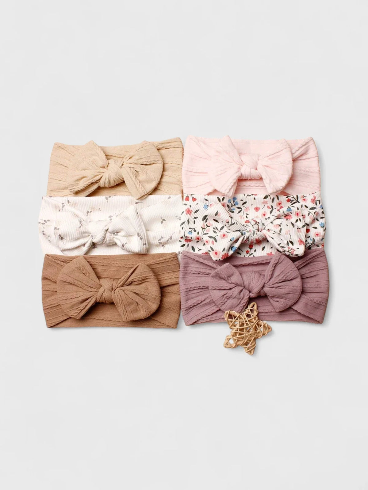 Pc Baby Girl Ribbed Wide Headband