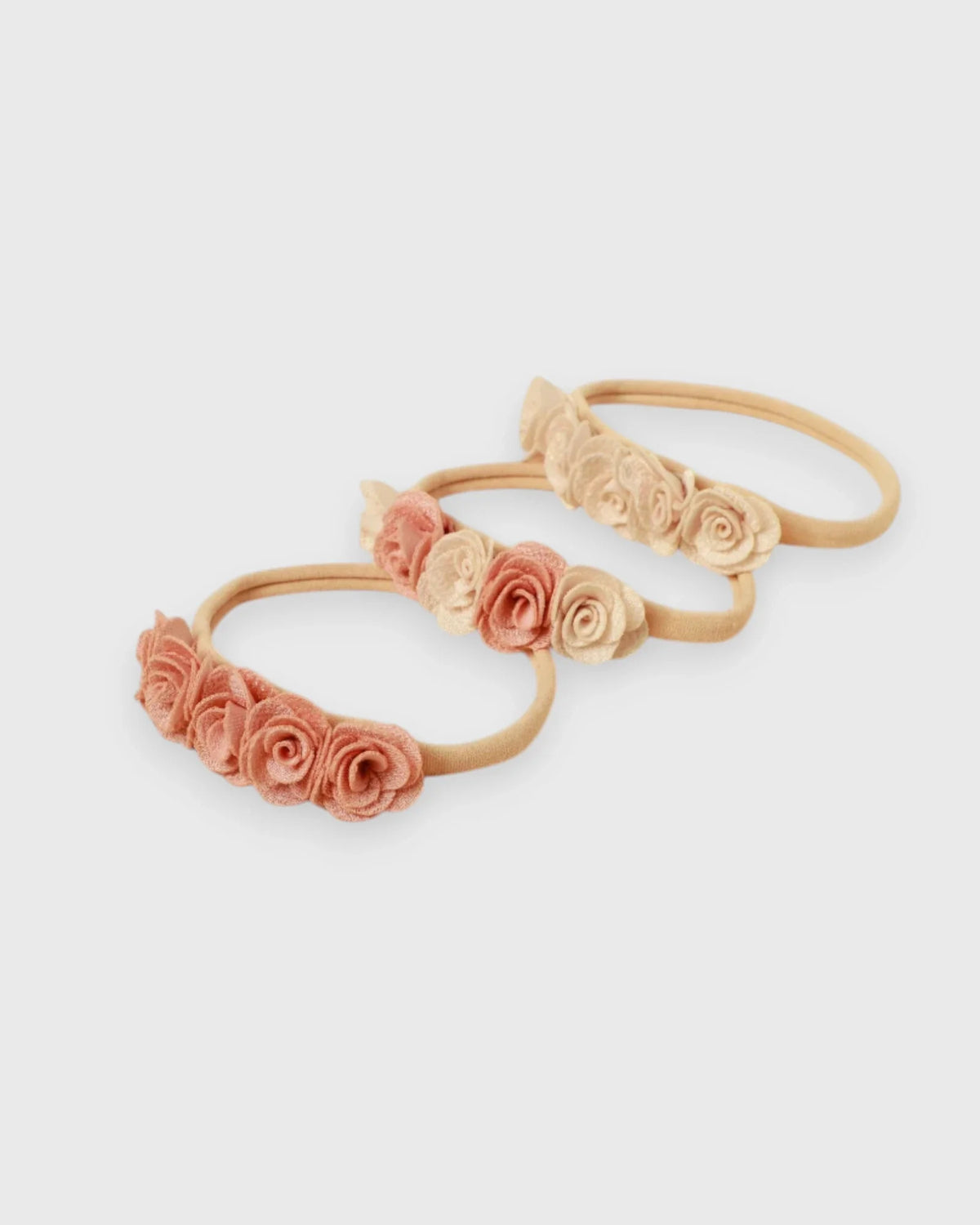 5 Pc Flower Roses Baby Girl Headband